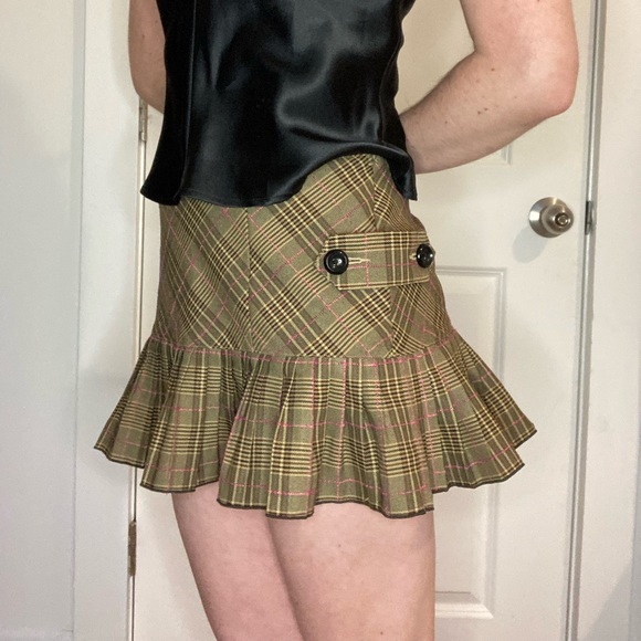 Y2k plaid mini skirt - Picture 2 of 6